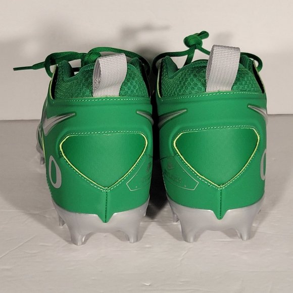 Nike Alpha Menace Pro 3 Oregon Ducks PE Green Cleats Men’s Sz 11 W [DH3358-300] - Picture 3 of 6
